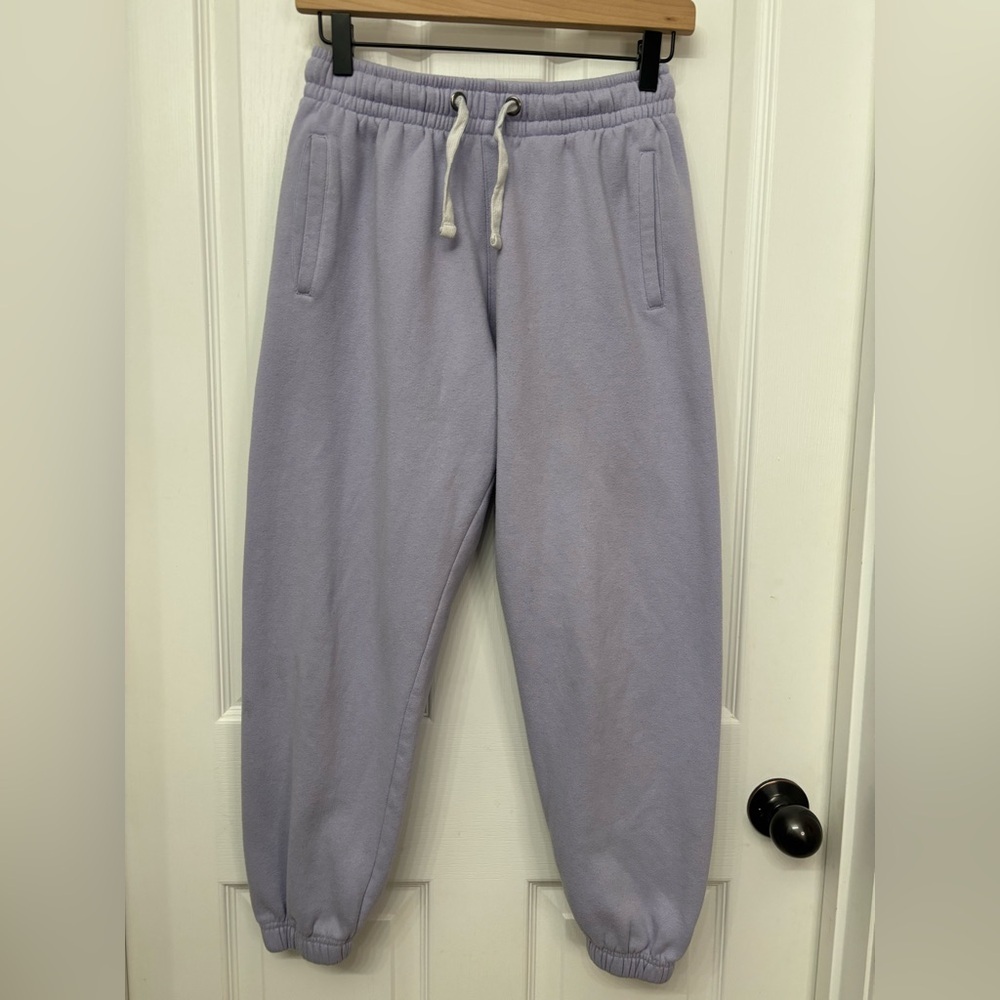 Lavender Fleece Joggers | Streetwear Society S